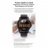 E89 Smart Bracelet Ecg Body Temperature True Blood Pressure Blood Oxygen Monitoring 360x360 Hd Full Touch screen Smartwatch black leather