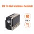 EC 2110BTS Portable Radio AM FM SW Solar Powered Pocket Radio Best Reception For Emergency Hurricane Running Walking black