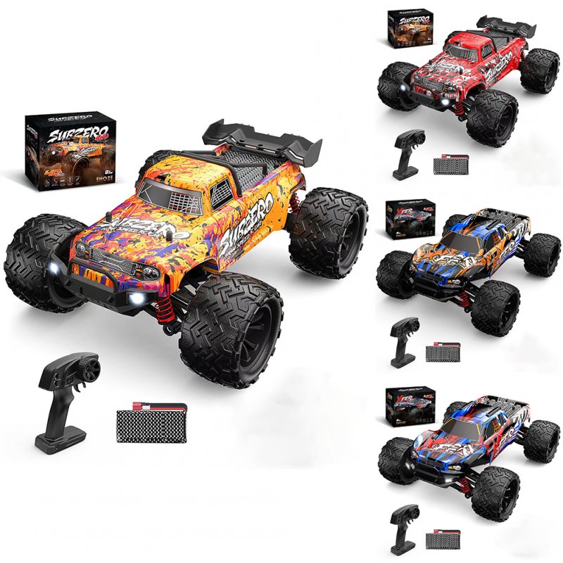 1:16 2.4Ghz RC Car 40KM/H High Speed Off Road Vehicle with Dual 280 Motor 4WD Electric Remote Control Car 9501E Red