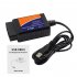 ELM327 USB V1 5 OBD2 Car Diagnostic Scanner Support for Android IOS black