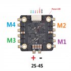 EM15A 25A 4-in-1 ESC BLHELI_S 20*20MM DSHOT600 Brushless ESC 2-4S For RC Muiltitor Spare Parts Accessory 25A