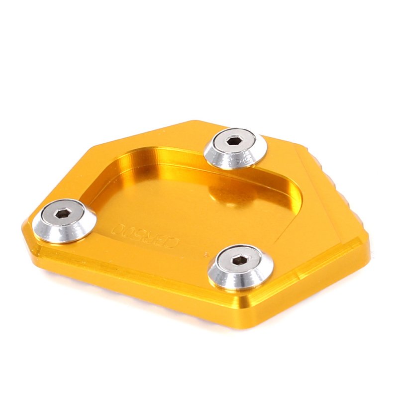 Professional Aluminum Motorcycle Kickstand Side Stand Extension Pad Plate Cover for Honda CB400 NC700 CB250F 