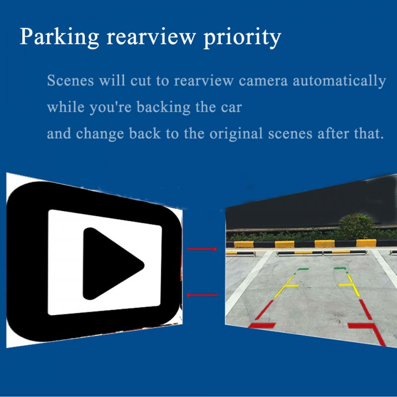 3.5 Inch TFT LCD Car Monitor Auto TV Car Rearview Camera Monitor Parking Assist Backup Reverse Monitor Car DVD Screen 