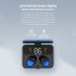 ES01 TWS Bluetooth Earphone V5 0 Touch Wireless Earbuds 9D Stereo Sport Waterproof Headset red