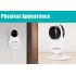 ESCAM Ant QF605 Mini IP Camera is the  perfect desktop companion for use as a baby monitor  for Skype chats  a nanny cam  pet cam  or home surveillance camera