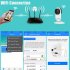 ESCAM Ant QF605 Mini IP Camera is the  perfect desktop companion for use as a baby monitor  for Skype chats  a nanny cam  pet cam  or home surveillance camera