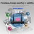 ESCAM WNK403 is 4 Channel NVR Security Kit that delivers HD footage  remote monitoring  motion detection alerts and brings great value for money