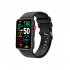 ET620 1 57 inch Smart Watch Waterproof Full Touch Fitness Smart Watch Heart Rate Blood Oxygen Monitor Message Reminder Fitness Tracker For Men Women red tape