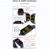 ET620 1 57 inch Smart Watch Waterproof Full Touch Fitness Smart Watch Heart Rate Blood Oxygen Monitor Message Reminder Fitness Tracker For Men Women red tape