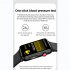 ET620 1 57 inch Smart Watch Waterproof Full Touch Fitness Smart Watch Heart Rate Blood Oxygen Monitor Message Reminder Fitness Tracker For Men Women red tape