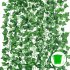 EU 16pcs Plastic Artificial Ivy Leaf Plant Vines Hanging for Home Garden Wedding