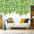 EU 16pcs Plastic Artificial Ivy Leaf Plant Vines Hanging for Home Garden Wedding