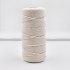 EU 200m Natural Cord String Rope Cotton Yarn 3 Braided for Diy Crafts Wall Hanging Plant Hanger