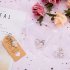 EU 20pcs Angel Keychain Pendant Yarn Bag Gifts for Wedding Birthday Party Light Pink