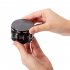 EU 63mm Herb Grinder 4 layer Aluminum Alloy Smooth Plate Cigarette Crusher Black