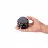 EU 63mm Herb Grinder 4 layer Aluminum Alloy Smooth Plate Cigarette Crusher Black