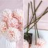EU 6pcs Artificial Flower Bridal Wedding Bouquet Home Garden Party Decoration Milky White