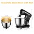 EU ACEKOOL Stand Mixer 4QT 6 Speeds Tilt Head Small Food Mixers Black UK Plug