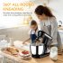 EU ACEKOOL Stand Mixer 4QT 6 Speeds Tilt Head Small Food Mixers Black EU Plug
