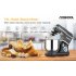 EU ACEKOOL Stand Mixer 6 7L 10 Speeds Tilt Head 1400W Black UK Plug
