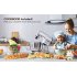EU ACEKOOL Stand Mixer 6 7L 10 Speeds Tilt Head 1400W Silver EU Plug