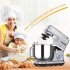 EU ACEKOOL Stand Mixer 6 7L 10 Speeds Tilt Head 1400W Silver EU Plug