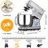EU ACEKOOL Stand Mixer 6 7L 10 Speeds Tilt Head 1400W Silver EU Plug