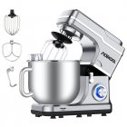 EU ACEKOOL Stand Mixer 6 7L 10 Speeds Tilt Head 1400W Silver EU Plug