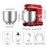 EU ACEKOOL Stand Mixer 6 7L 10 Speeds Tilt Head 1400W Red UK Plug