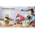EU ACEKOOL Stand Mixer 6 7L 10 Speeds Tilt Head 1400W Red UK Plug