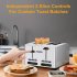 EU ACEKOOL Toaster TA1 Stainless Steel 4 Slice 7 Shades Toaster UK Plug