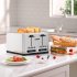 EU ACEKOOL Toaster TA1 Stainless Steel 4 Slice 7 Shades Toaster UK Plug