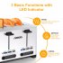 EU ACEKOOL Toaster TA1 Stainless Steel 4 Slice 7 Shades Toaster UK Plug