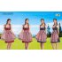 EU KOJOOIN Women s Vintage 3 Piece Oktoberfest Embroidery Dirndl Dress Burgundy Polka Dot 38