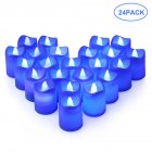 EU Litake 24pcs Candle Shape Lights Flameless Led Tea Lights Set