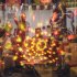 EU Litake 4pcs Portable Led Disco Crystal Ball Party Lights with Remote Control EU Plug
