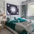 EU Sun Moon Pattern Background Cloth Wall Tapestry Beach Towels 150cm x 200cm