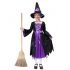 EU Thinkmax Creative Fairytale Witch Halloween Party Cosplay Costume Set for Girls Toddler