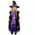 EU Thinkmax Creative Fairytale Witch Halloween Party Cosplay Costume Set for Girls Toddler