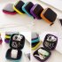 EVA Earphone Protective Bag Box Digital Charger Headphone Storage Bag Usb Data Cable Organizer Carrying Pouch Blue