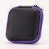 EVA Earphone Protective Bag Box Digital Charger Headphone Storage Bag Usb Data Cable Organizer Carrying Pouch Blue
