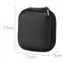 EVA Earphone Protective Bag Box Digital Charger Headphone Storage Bag Usb Data Cable Organizer Carrying Pouch Blue
