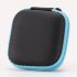EVA Earphone Protective Bag Box Digital Charger Headphone Storage Bag Usb Data Cable Organizer Carrying Pouch Blue