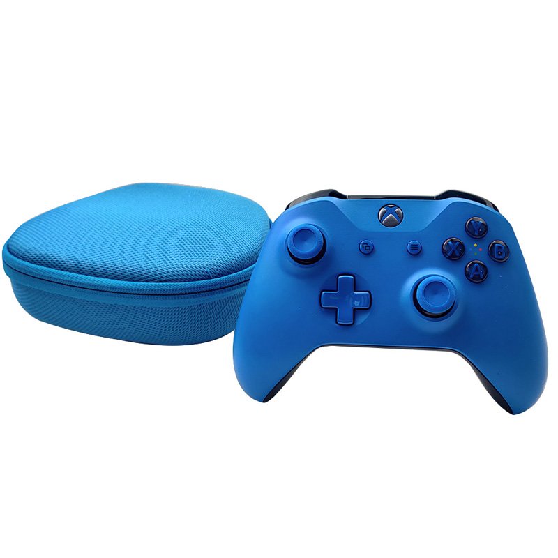 EVA Gamepad Box Console Carrying Case Protective Cover for XBOX ONE/Slim/X Nintend Switch PRO Controller Storage Travel Bag blue