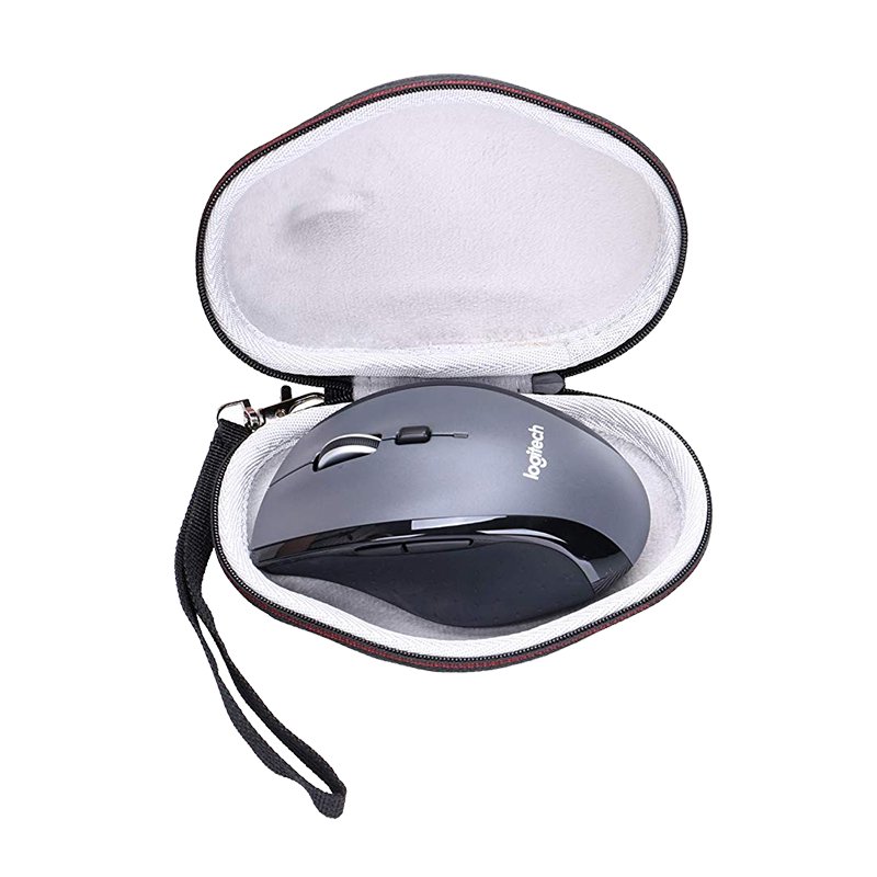 EVA Hard Case for Logitech M720 M705 Wireless Mouse Travel Protective Carrying Bag black