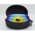 EVA Snow Ski Goggle Case Sunglasses Carrying Box Zipper Hard Glasses Holder black 210 110 85mm