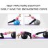 EVARIC Professional Grade Yoga Ball Stability   Anti  Burst Exercise Equipment with 5PCS Set Resistance Loop Exercise Bands Gift