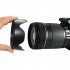 EW 73B Lens Hood Reversible Camera Lente Accessories For Canon 650D 550D 600D Camera Len Cover black