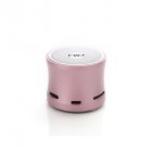 EWA A109mini Portable Bluetooth Speaker For Phone Metallic USB Input MP3 Player Speaker Rose