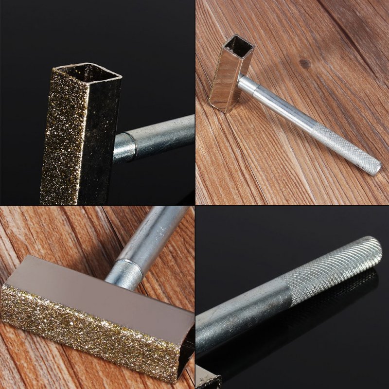 Alloy Electroplated Diamond Coating T-shaped Grinding  Wheel  Dresser Comfortable Handheld Surface Dressing Tool Parts 45x100mm 